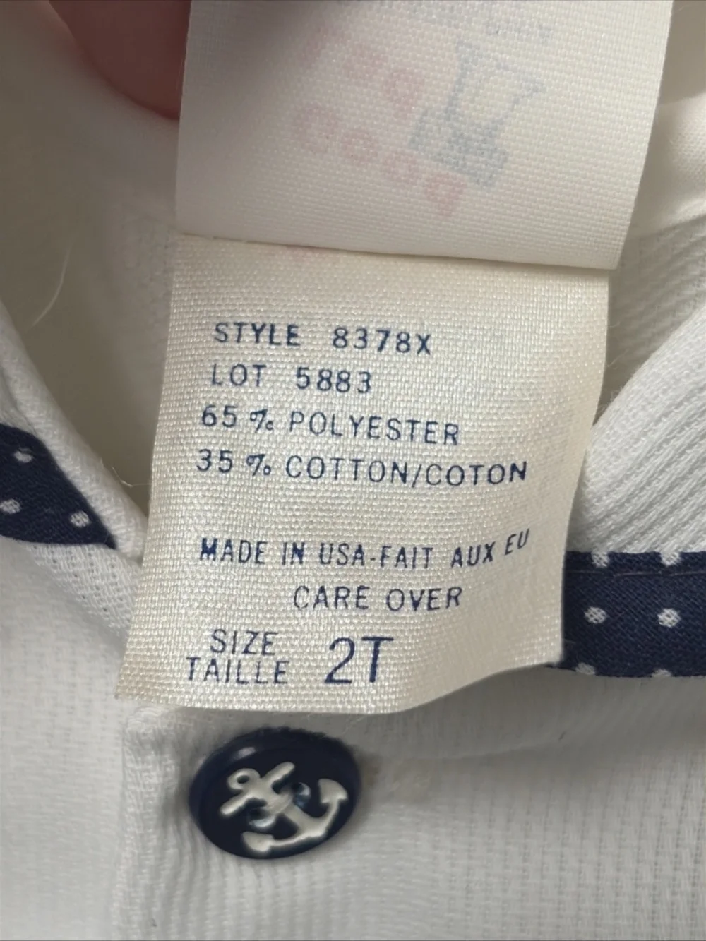 Vintage NWT Good Lad of Philadelphia Boys 2T Sailor One Piece